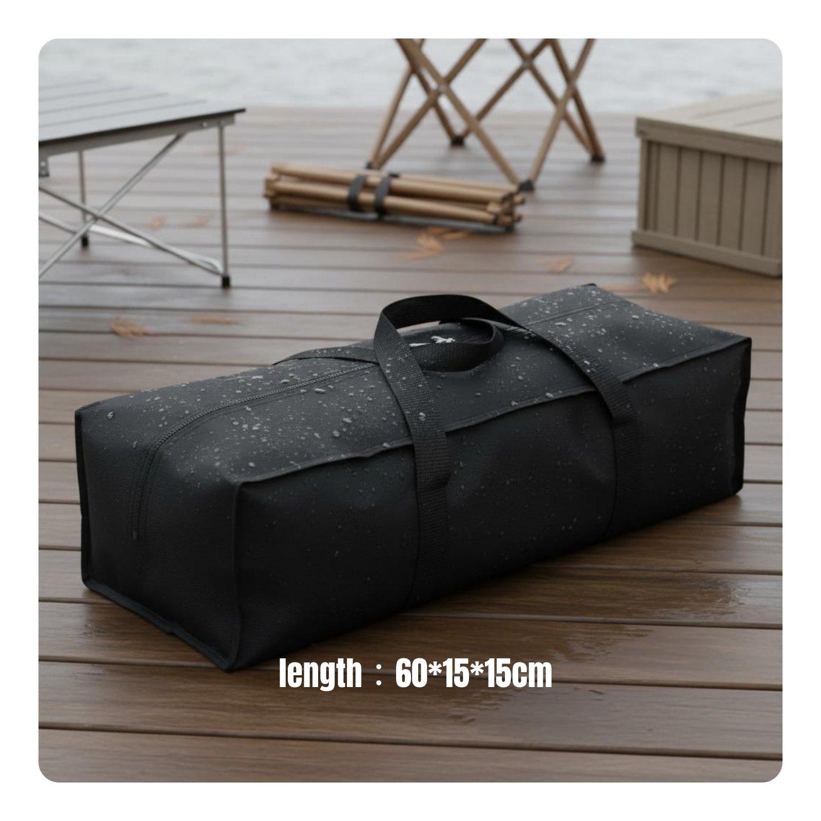 Outdoor Hunting Gear Store - オックスフォード生地製大型防水ギアトートツール収納バッグ（釣り竿、キャンプ用椅子、アウトドア用）