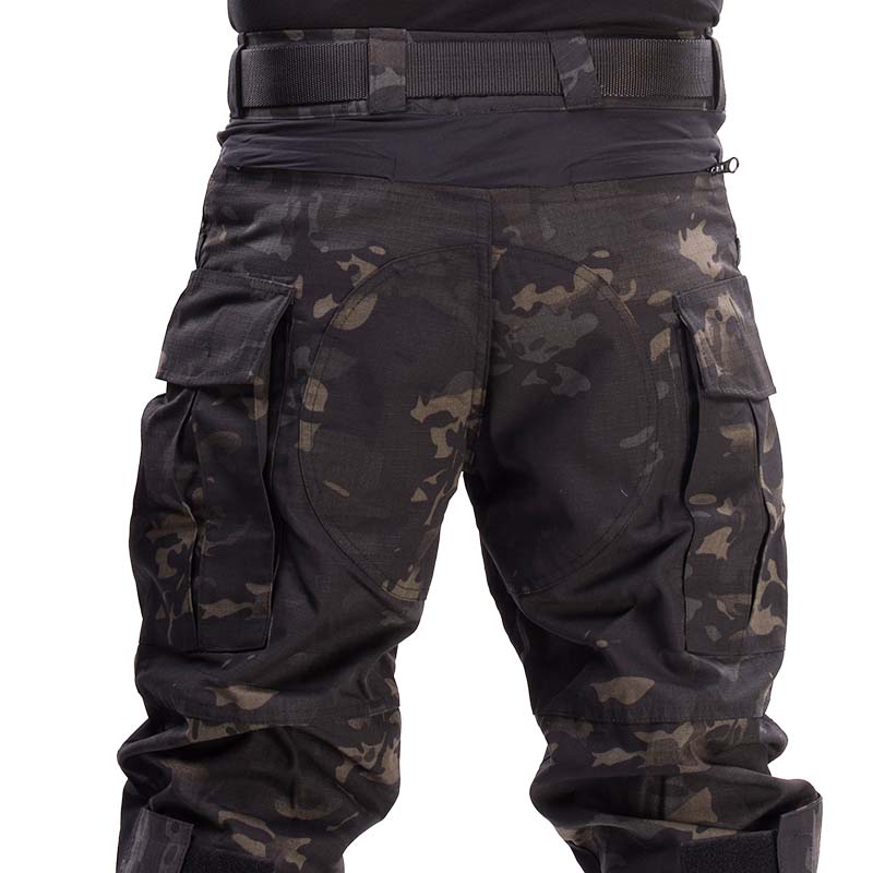 Hunting Outdoor Clothing - Gen3 タクティカルパンツ迷彩狩猟服マルチカム G3 カーゴパンツトレーニング戦闘ズボン男性服戦術撥水