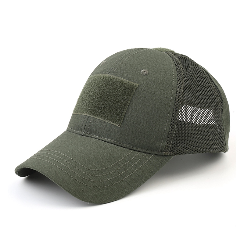 Mens Outdoor Hunting Hats - アウトドアマルチカム迷彩柄調整可能キャップメッシュタクティカルエアソフト釣り狩猟ハイキングバスケットボールスナップバックハット