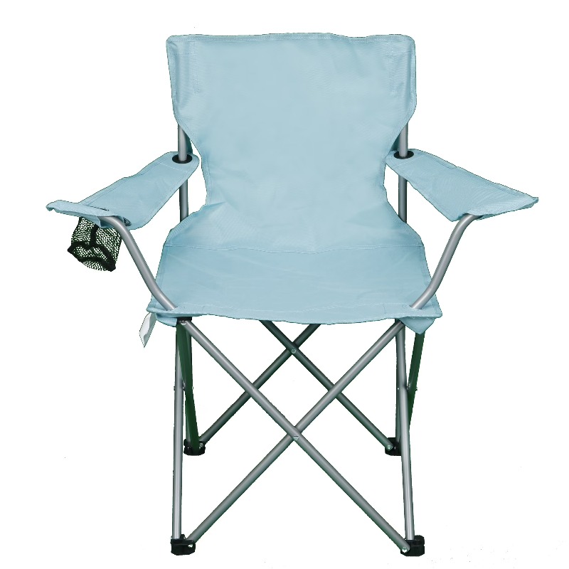 Outdoor Hunting Chair - カップホルダー付き折りたたみキャンプチェア – キャンプ、テールゲーティング、スポーツ用の軽量で持ち運び可能なアウトドアチェア – ヴィンテージブルー