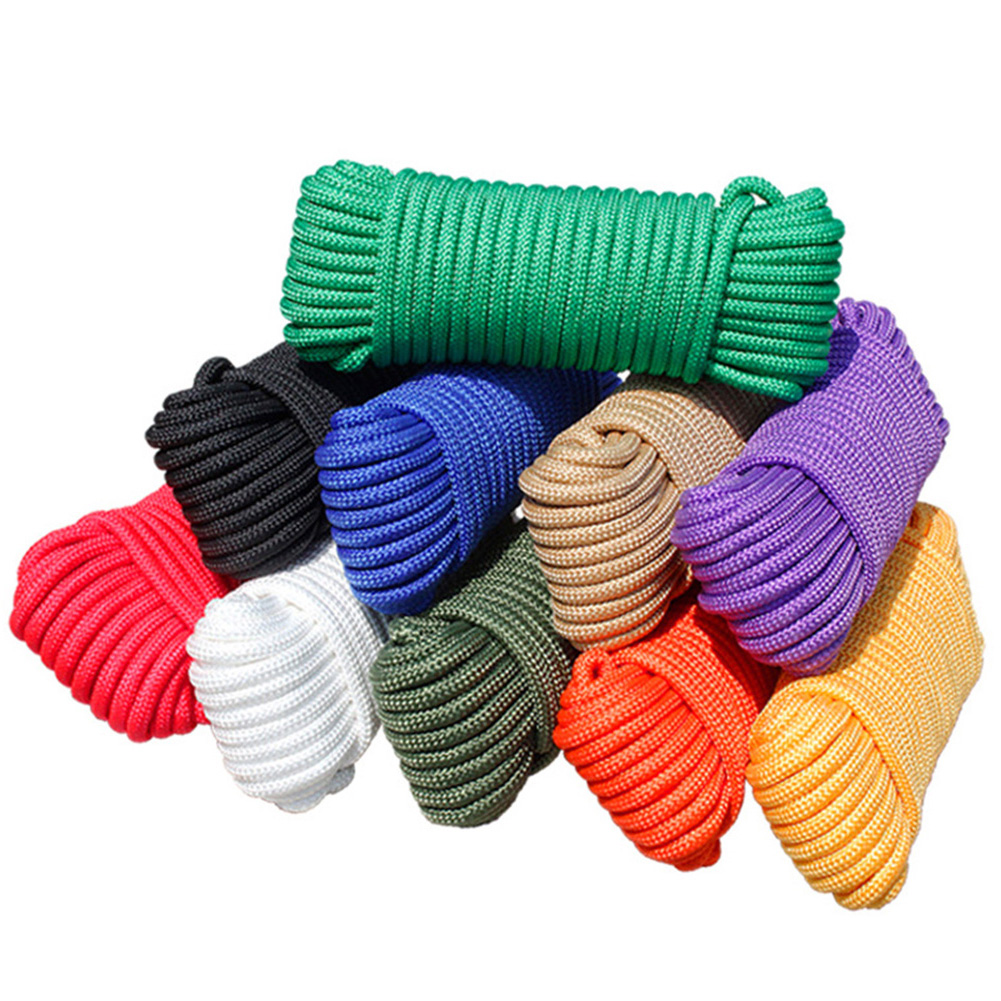 Paracord Survival Bracelet - 直径10mm パラコード ランヤードロープ サバイバルパラシュートコード シングルコアソリッド アウトドア