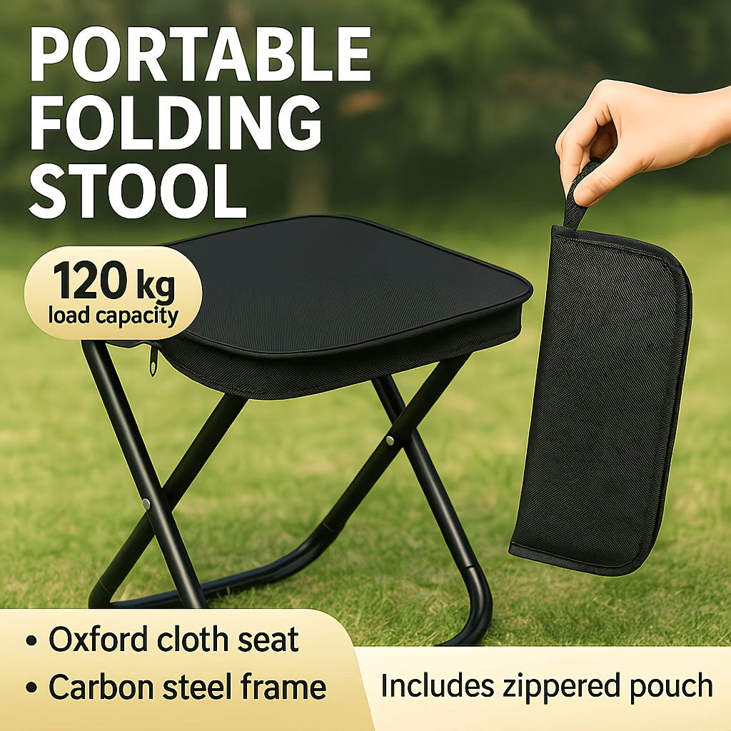 Outdoor Hunting Chair - 【ポータブル折りたたみ椅子】軽量で頑丈なフレームとコンパクトなアウトドア折りたたみ椅子、キャンプ用