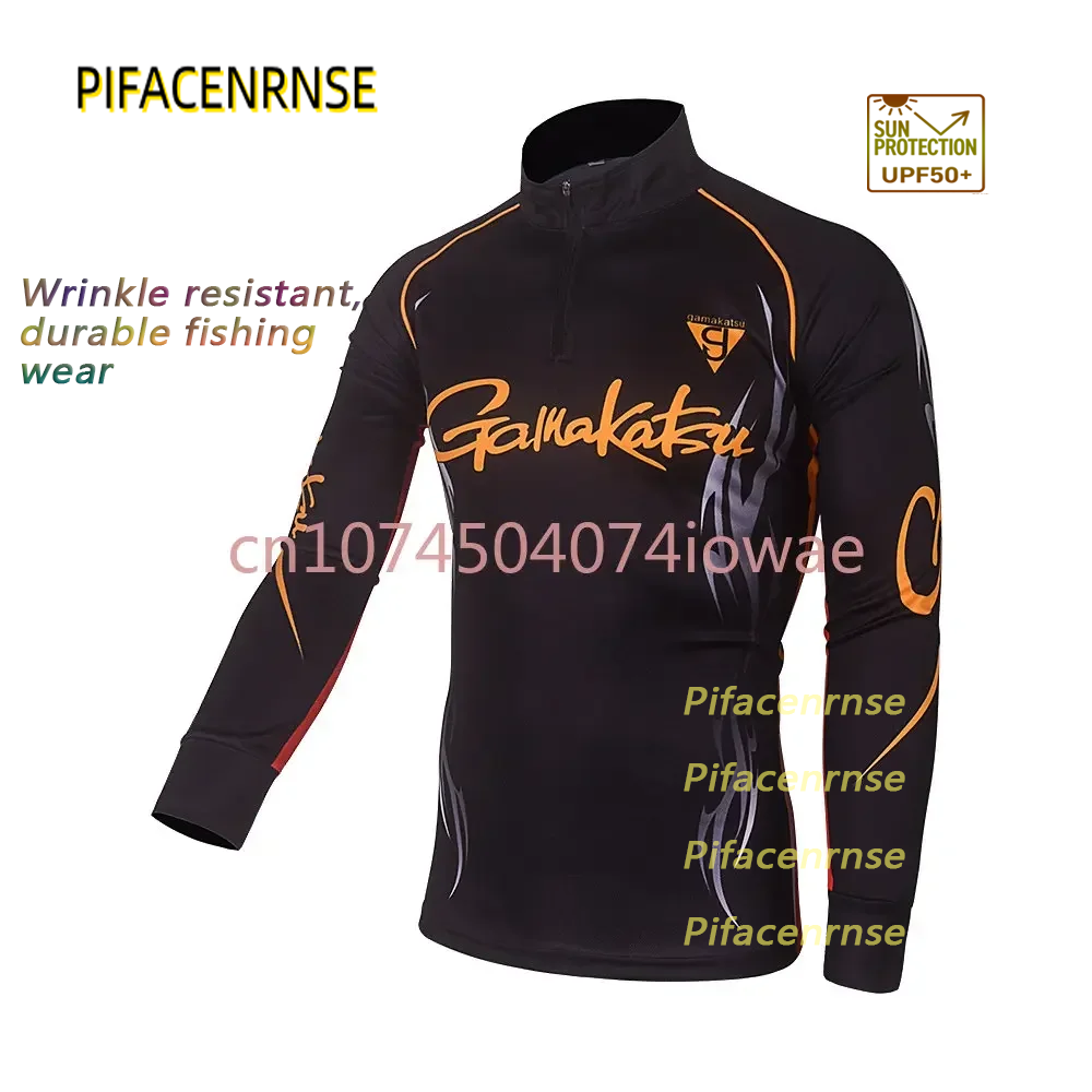 Hunting Outdoor Clothing - 2026 新スタイル長袖釣り着用男性アウトドアスポーツシャツ衣類抗 UV 通気性サイクリング狩猟ハイキング服