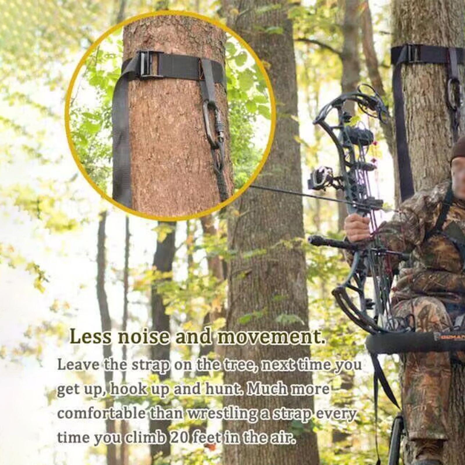 落下防止ツリーストラップ 多機能ツリースタンドアクセサリー  - Outdoor Hunting Chair のレビューと価格