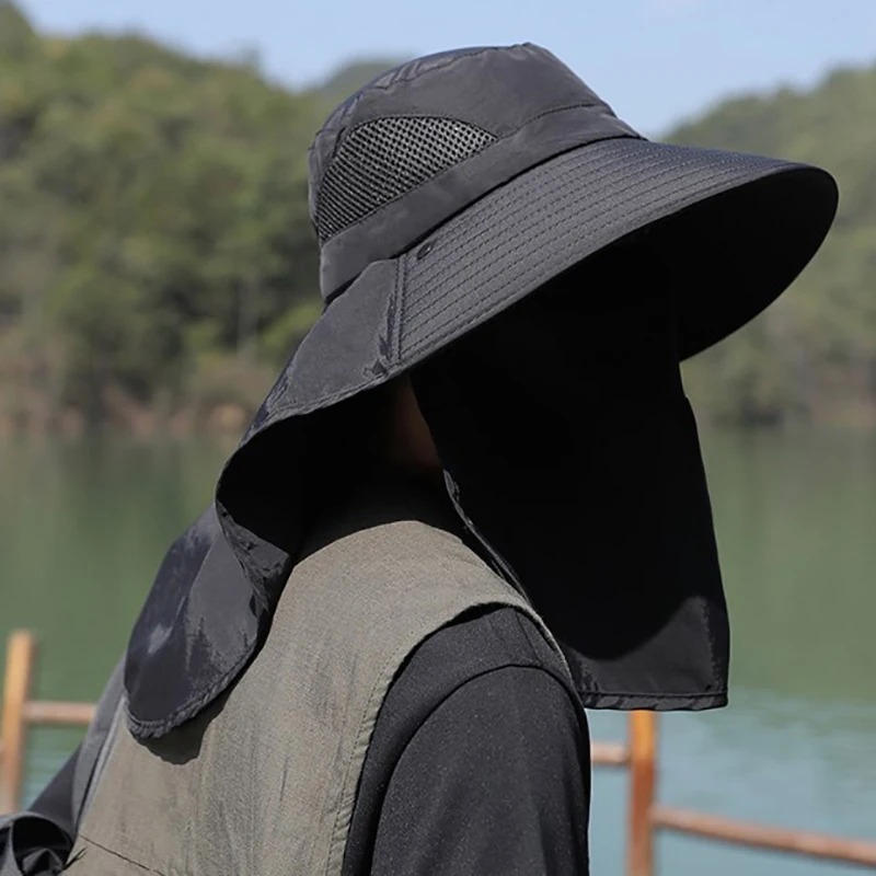 夏の日よけ帽子 UVカット アウトドア ハンティング フィッ - Mens Outdoor Hunting Hats のレビューと価格
