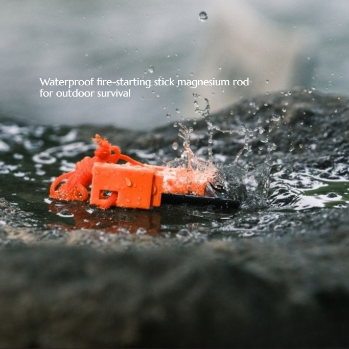 5 個アウトドアサバイバル防水火起こし棒マグネシウム棒緊急火 - Fire Starter Waterproof のレビューと価格