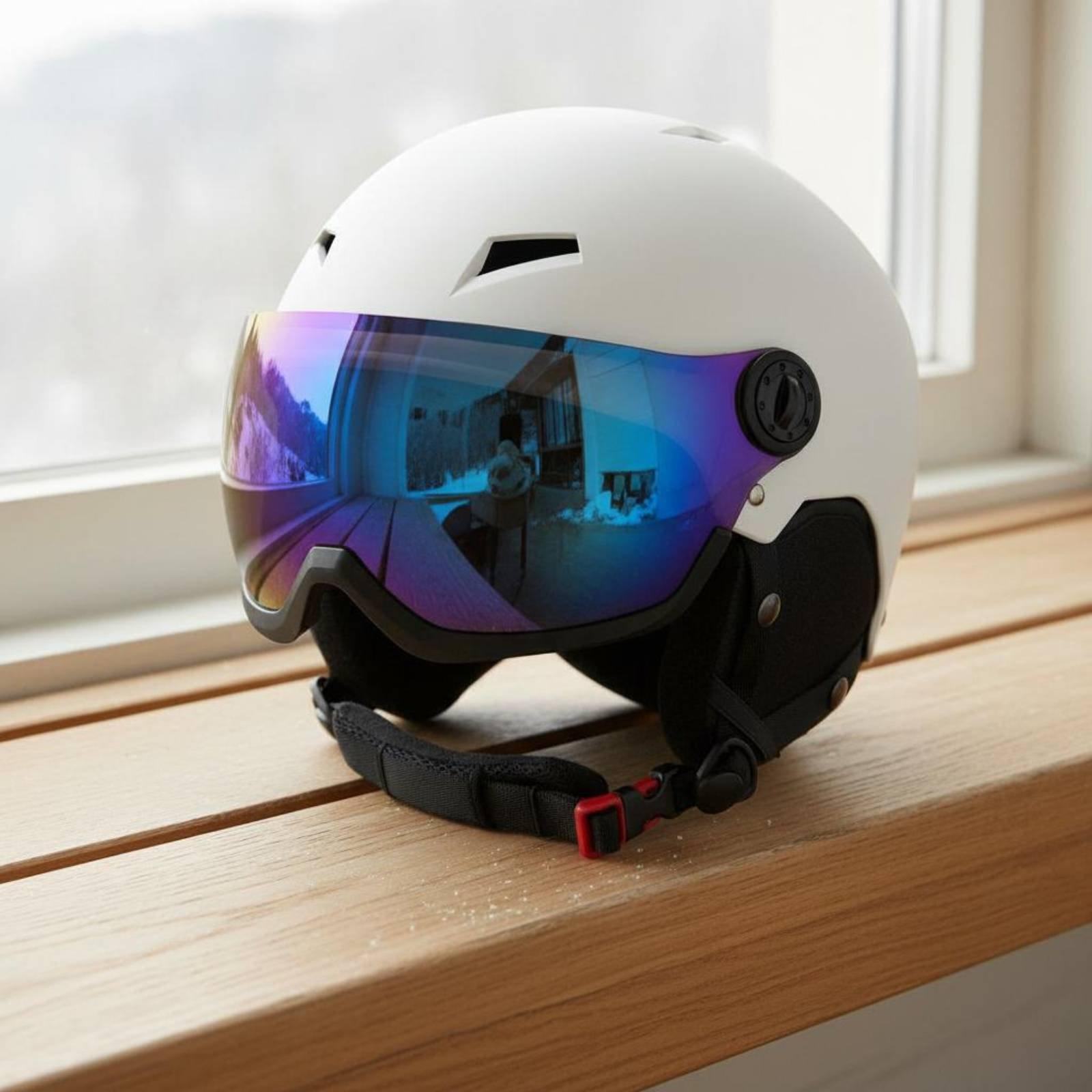 安全装備 スノースポーツゴーグル 通気性のあるヘルメット 多 - Outdoor Hunting Gear Store のレビューと価格