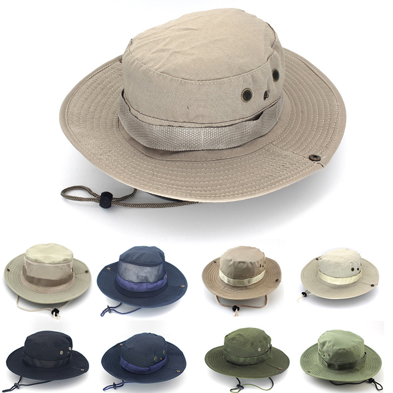 男性と女性のためのカモフラージュサンハット、戦術的なキャップ - Mens Outdoor Hunting Hats のレビューと価格