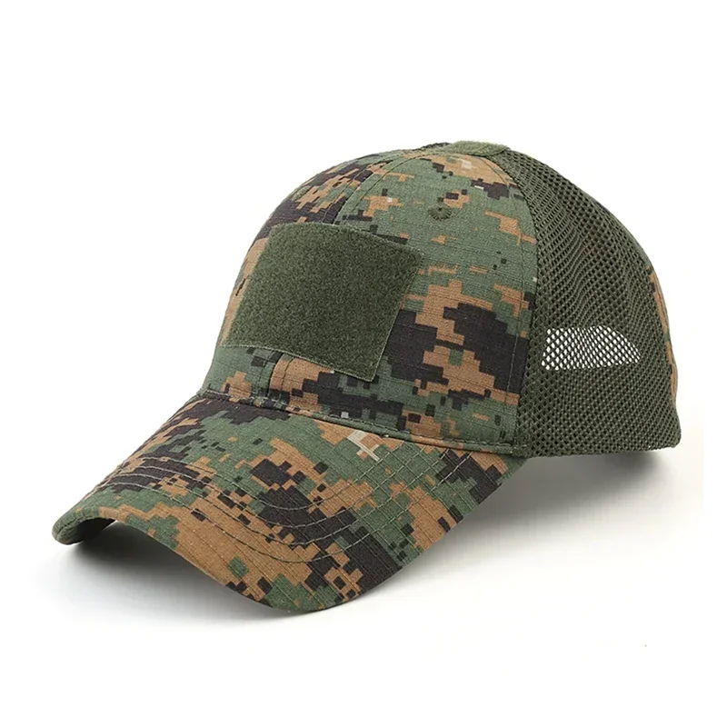 2026 NEWアウトドアマルチカム迷彩調整可能キャップメッ - Mens Outdoor Hunting Hats のレビューと価格