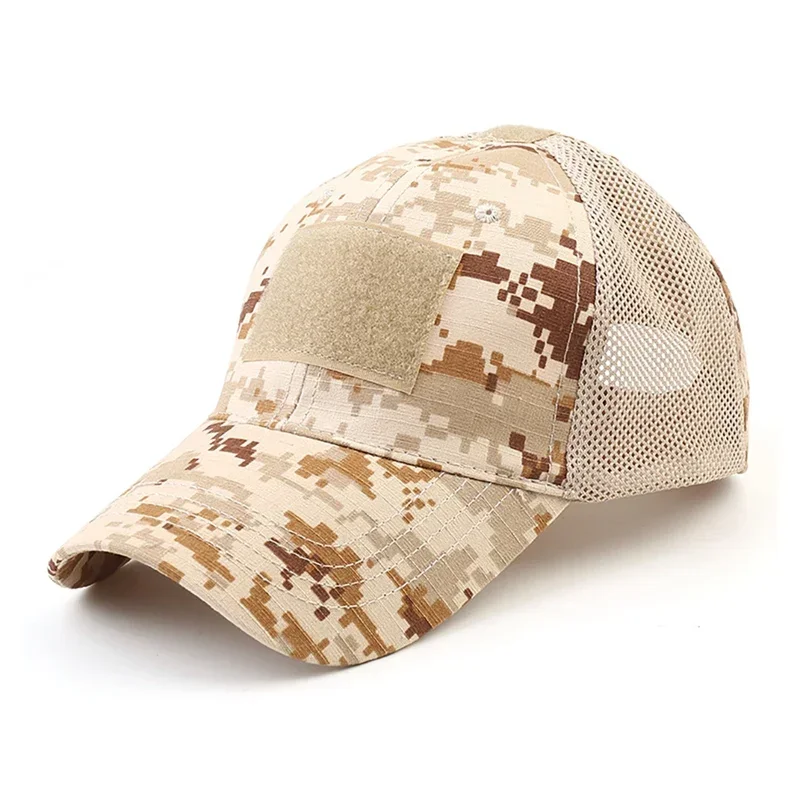 2026 NEWアウトドアマルチカム迷彩調整可能キャップメッ - Mens Outdoor Hunting Hats のレビューと価格