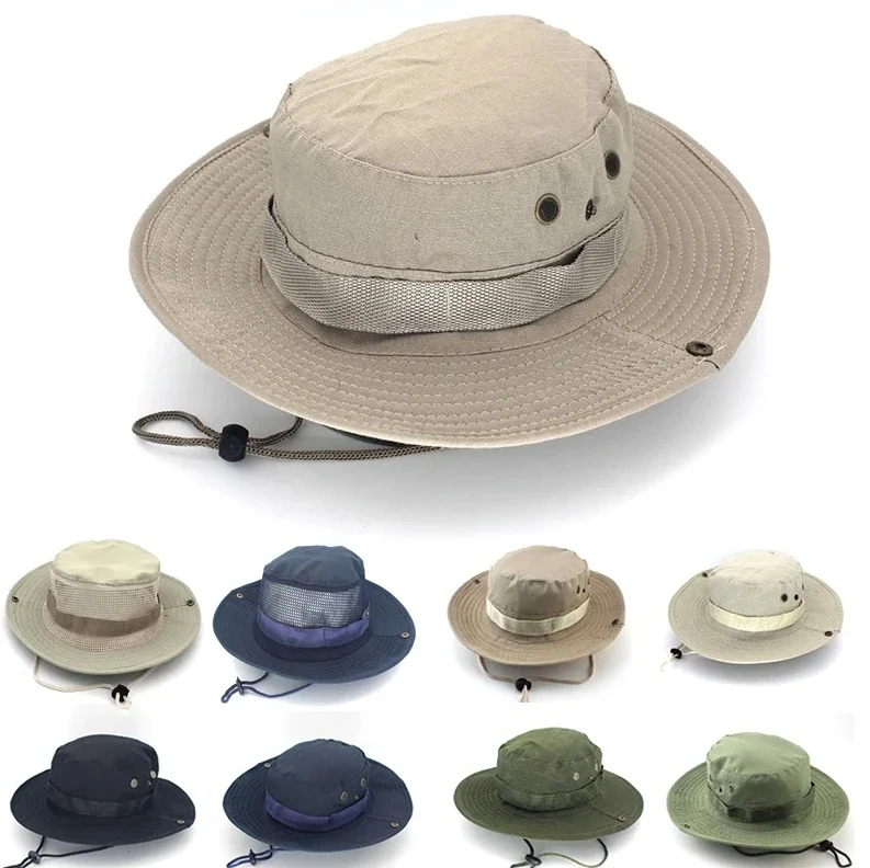 男性 & 女性太陽の帽子迷彩キャップアウトドアスポーツ太陽バ - Mens Outdoor Hunting Hats のレビューと価格
