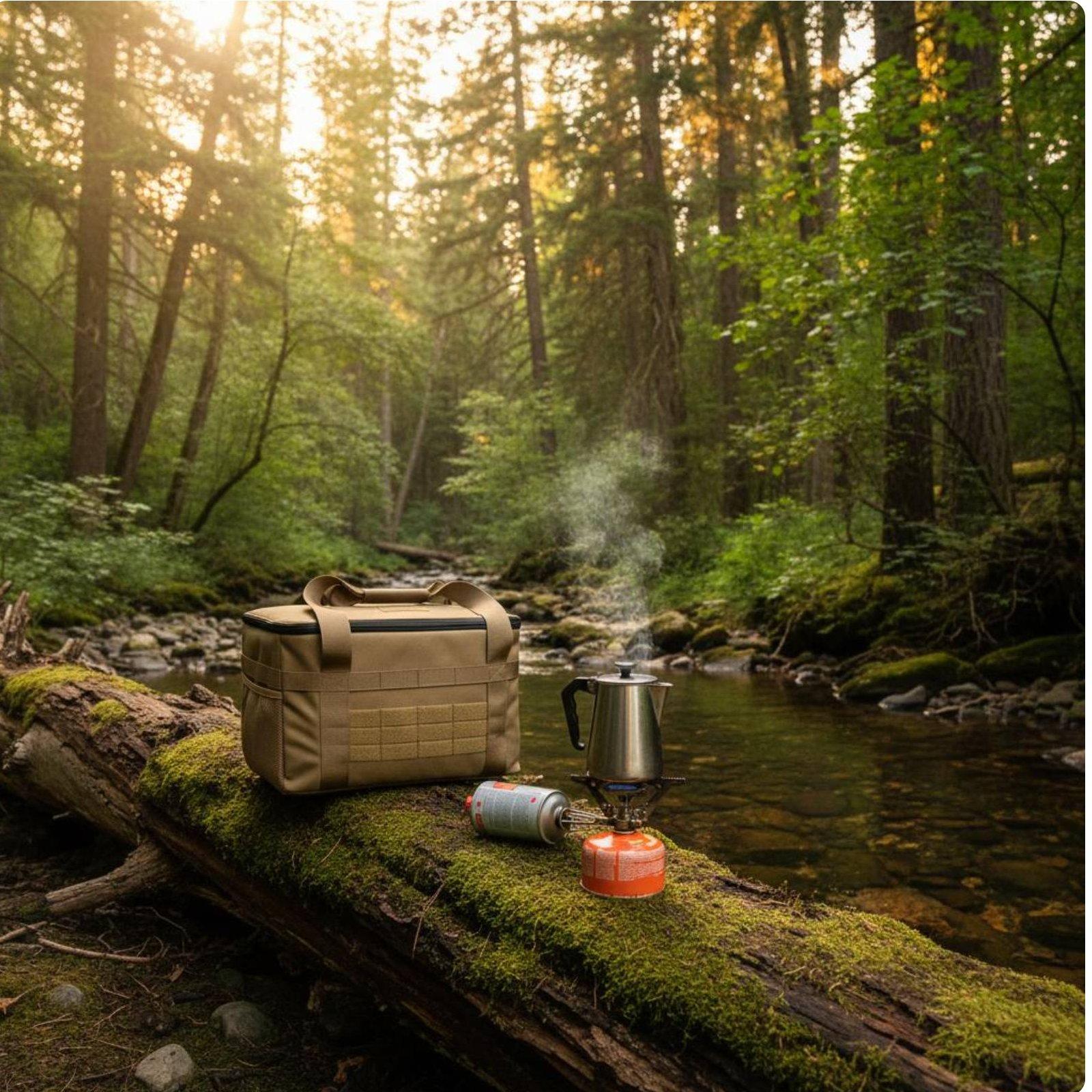 頑丈な屋外用収納ポーチ 調節可能な仕切り付き キャンプ用品キ - Outdoor Hunting Gear Store のレビューと価格