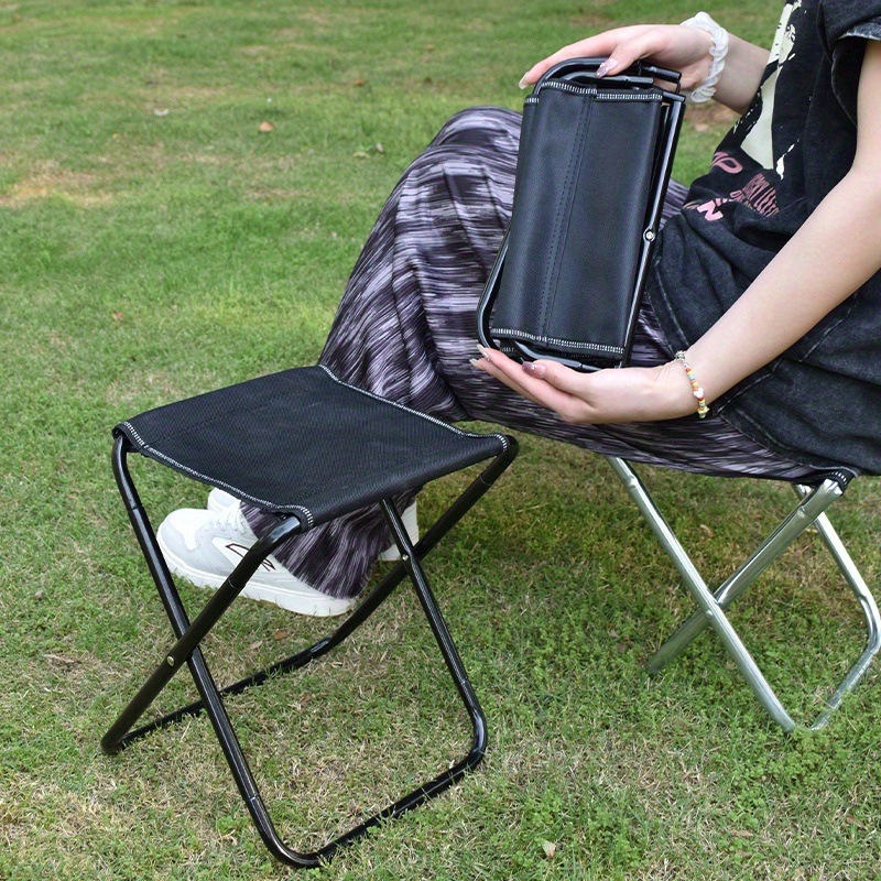 ポータブル折りたたみキャンプチェア軽量ポケットキャンプチェア - Outdoor Hunting Chair のレビューと価格