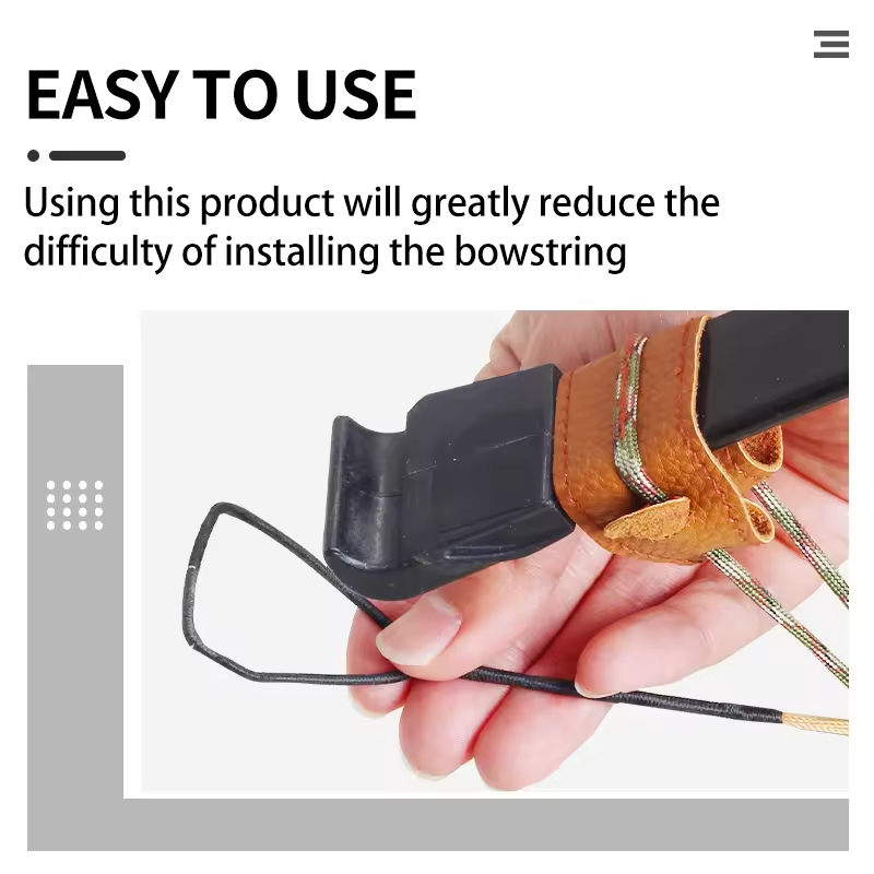 弓弦ツール レザーナイロンコード 弓弦ブレーシングインストー - Bow Stringer Tool のレビューと価格