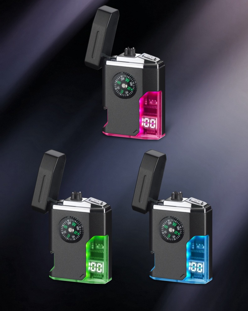 新しい多機能防水パルスライター、充電式インテリジェントデジタ - Fire Starter Waterproof のレビューと価格