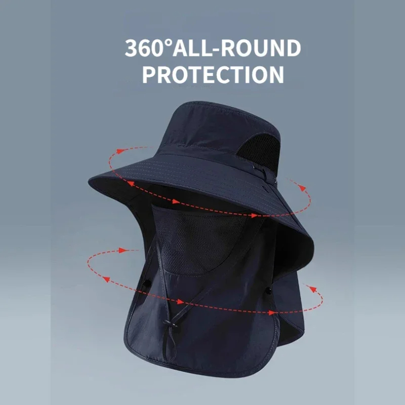 夏の太陽の帽子 UV 保護屋外狩猟釣りキャップ男性女性ハイキ - Mens Outdoor Hunting Hats のレビューと価格