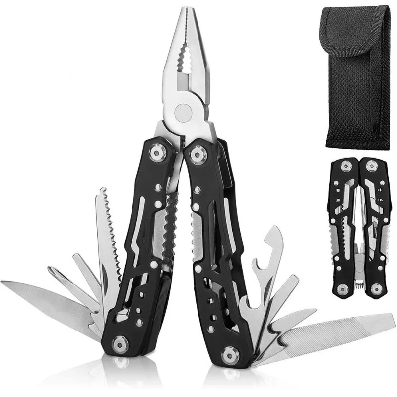 多機能折りたたみプライヤーツールミニポータブル折りたたみ屋外 - Outdoor Hunting News のレビューと価格
