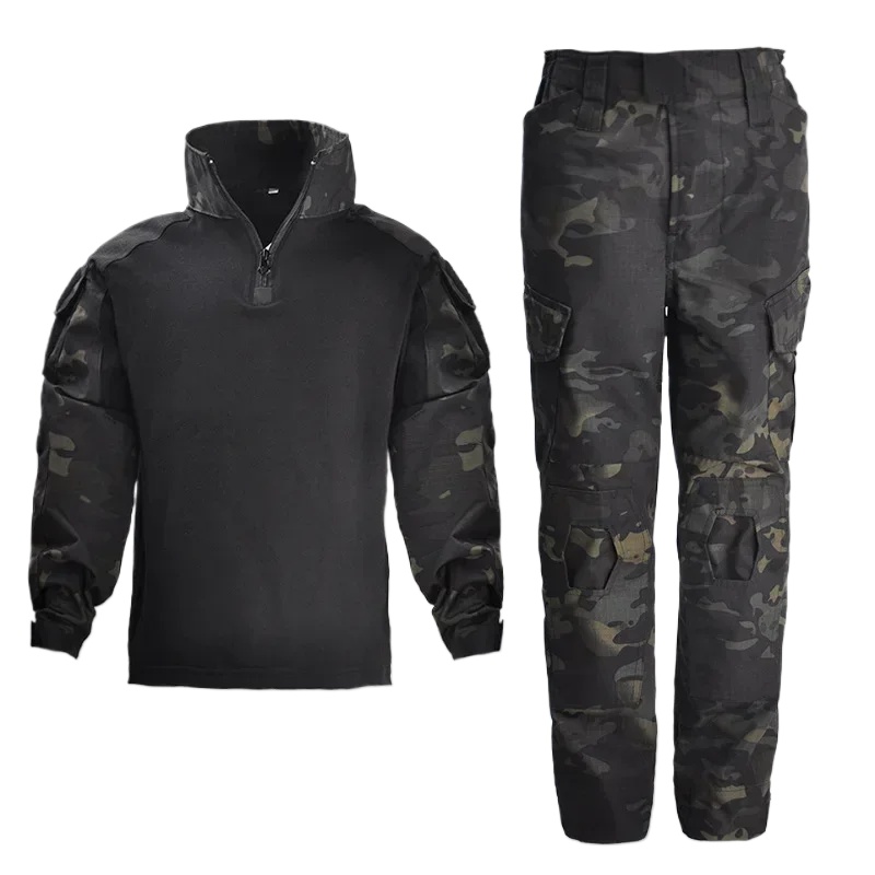 子供のための戦術的なユニフォームセット,狩猟服,ハイキングジ - Hunting Outdoor Clothing のレビューと価格