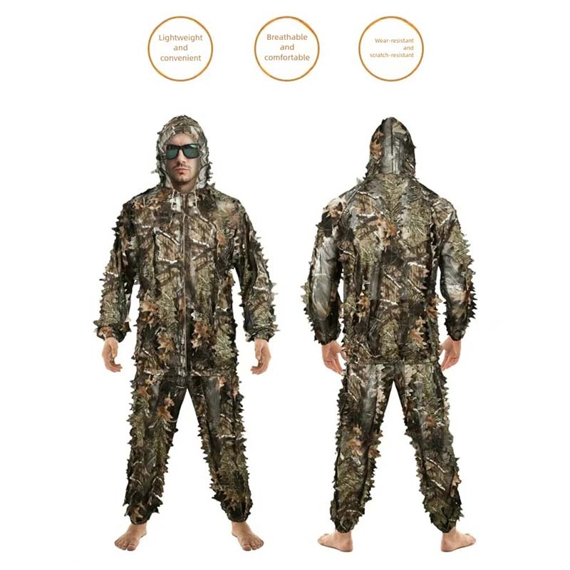 夏用バイオニック迷彩ハンティングスーツ速乾性通気性アウトドア - Hunting Outdoor Game のレビューと価格
