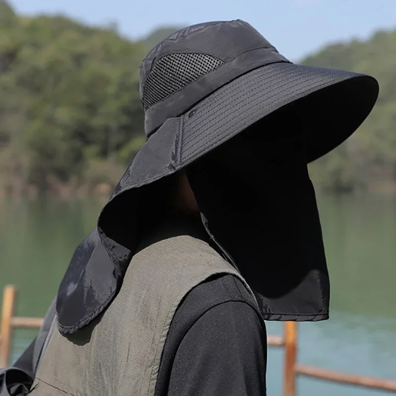夏の日よけ帽子 UVカット アウトドア ハンティング フィッ - Mens Outdoor Hunting Hats のレビューと価格