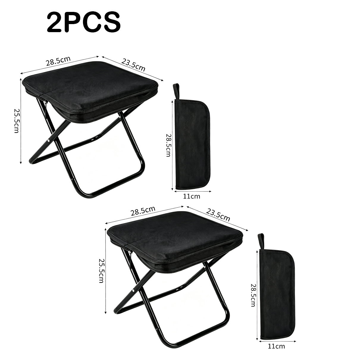 【ポータブル折りたたみ椅子】軽量で頑丈なフレームとコンパクト - Outdoor Hunting Chair のレビューと価格